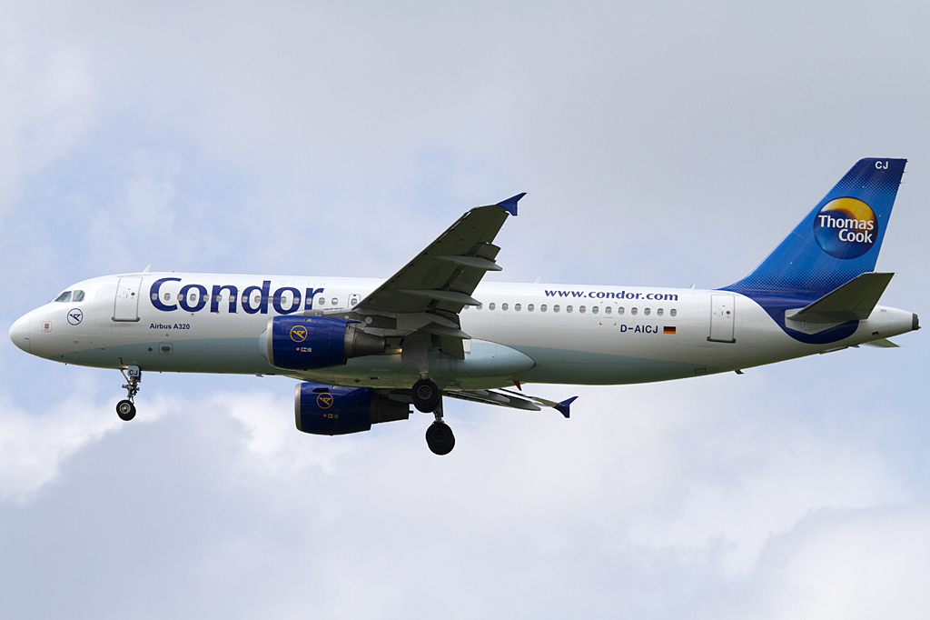 Condor Berlin, D-AICJ, Airbus, A320-212, 07.06.2010, SXF, Berlin-Schnefeld, Germany 


