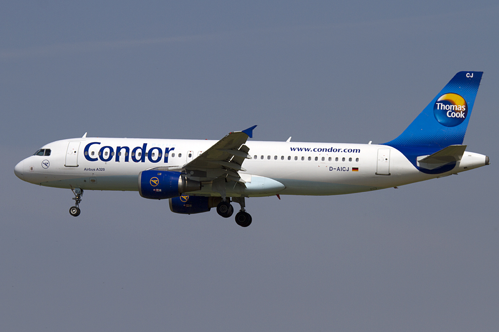 Condor Berlin, D-AICJ, Airbus, A320-212, 09.06.2010, SXF, Berlin-Schnefeld, Germany 


