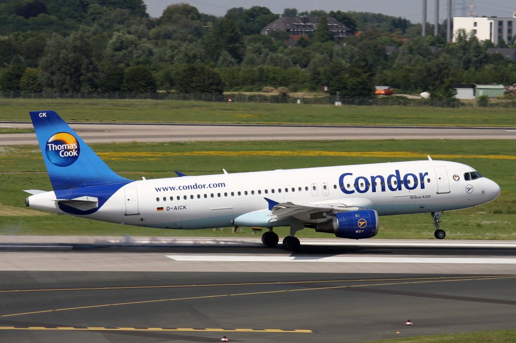 Condor-Berlin, D-AICK, Airbus, A 320-200, 11.08.2012, DUS-EDDL, Dsseldorf, Germany 