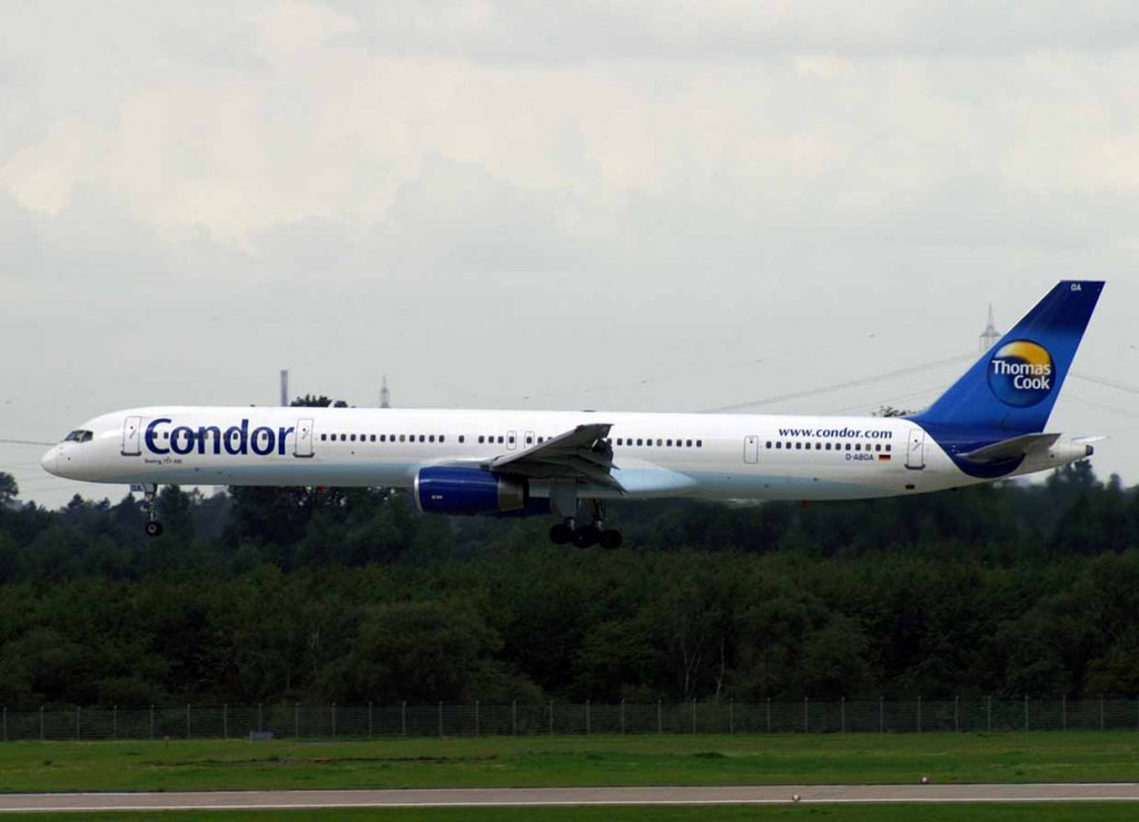 Condor, D-ABOA, Boeing 757-300, 2007.09.11, DUS, Dsseldorf, Germany