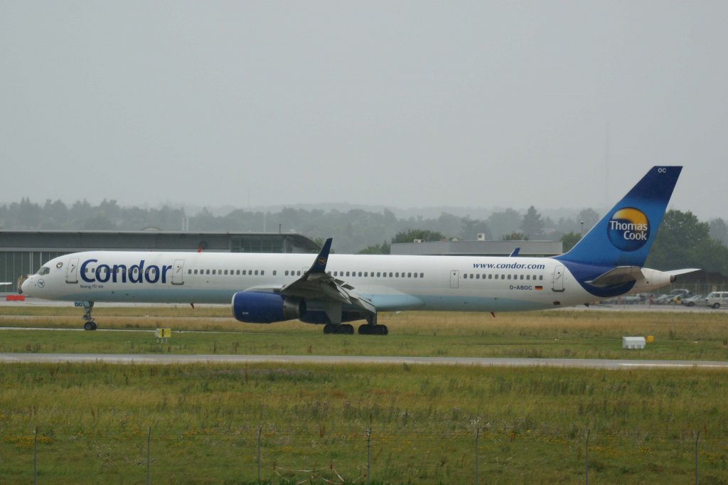 Condor, D-ABOC, Boeing, 757-300 wl, 21.04.2012, STR-EDDS, Stuttgart, Germany 