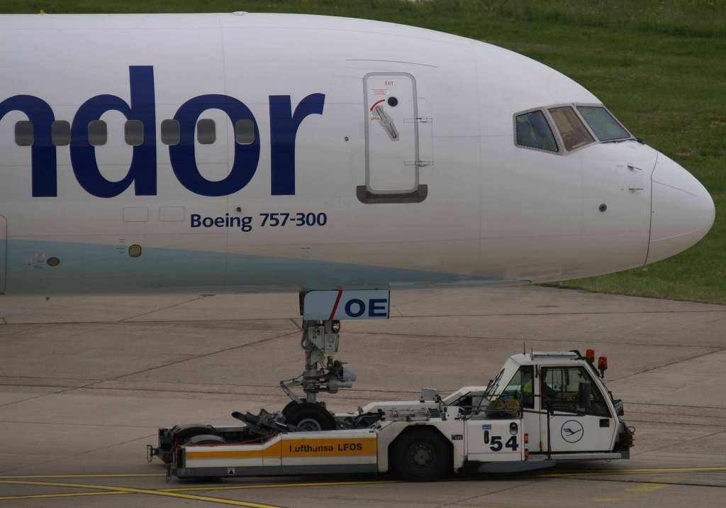 Condor, D-ABOE, Boeing 757-300, 2008.05.23, DUS, Dsseldorf, Germany