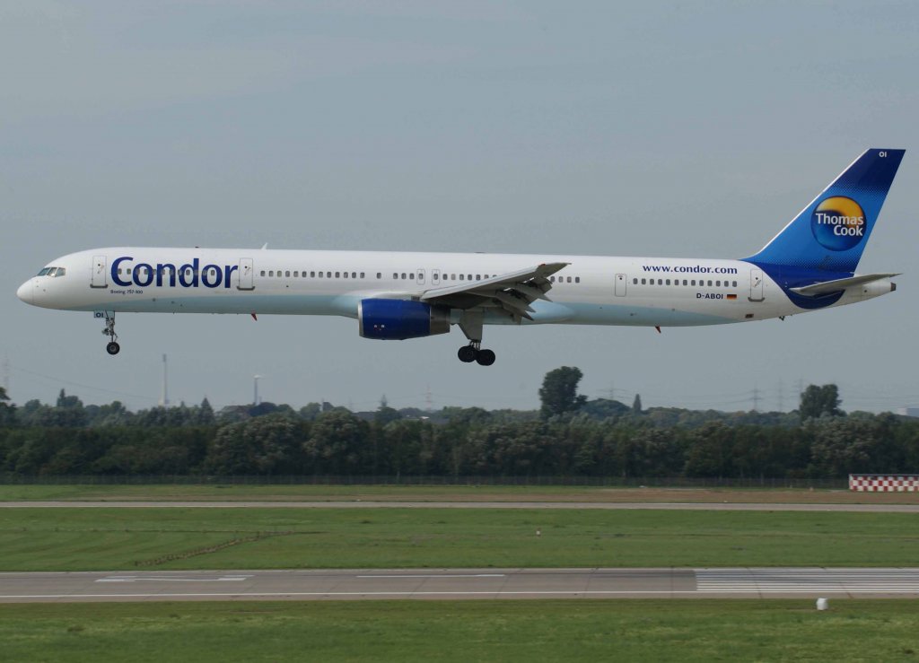 Condor, D-ABOI, Boeing 757-300, 2008.08.31, DUS, Dsseldorf, Germany