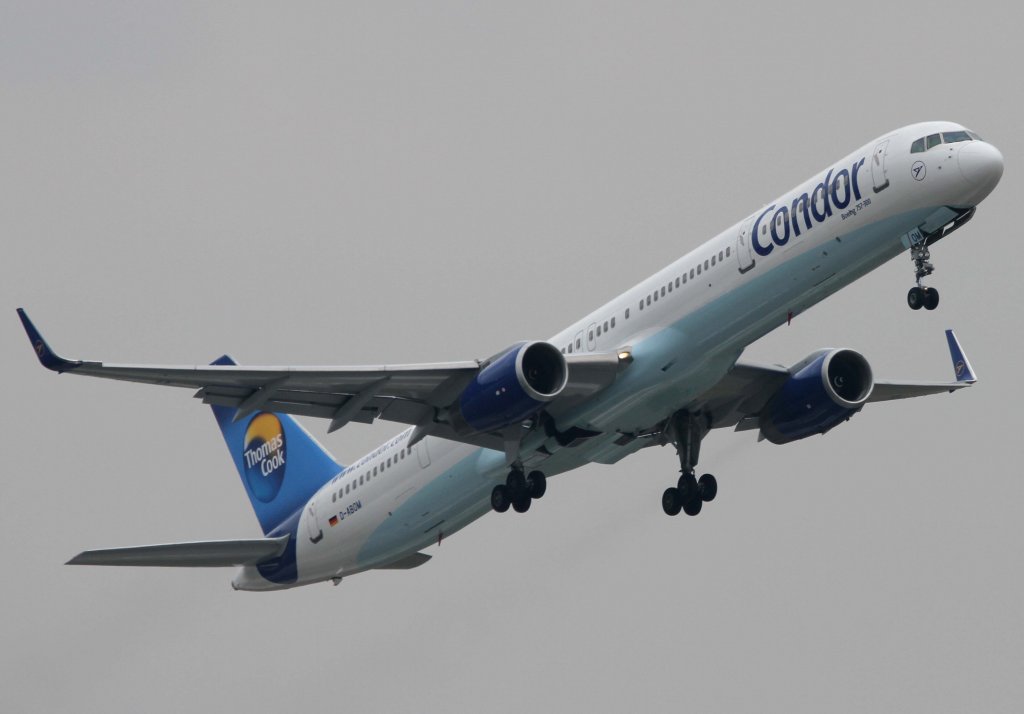 Condor, D-ABOM, Boeing, 757-300 wl, 11.03.2013, DUS-EDDL, Dsseldorf, Germany