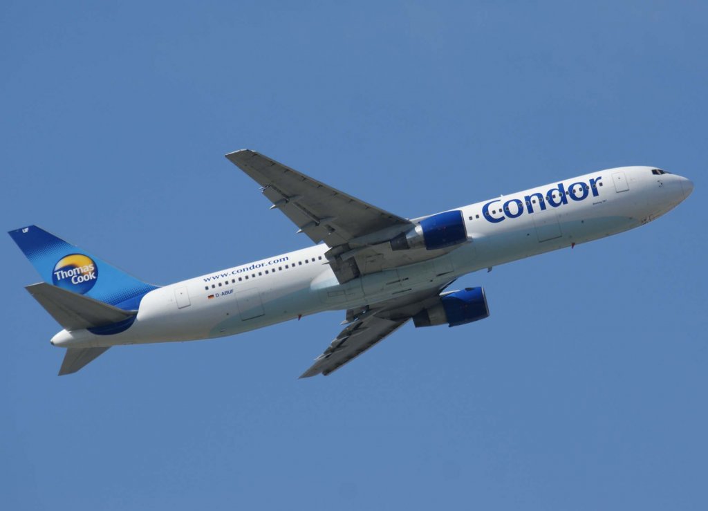 Condor, D-ABUF, Boeing 767-300 ER, 2010.04.10, FRA, Frankfurt, Germany