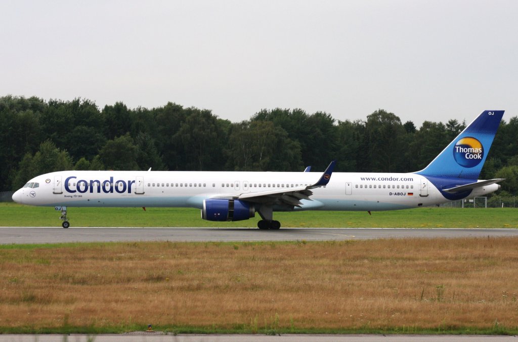 Condor,D-ABOJ,(c/n29019),Boeing 757-330,05.08.2012,HAM-EDDH,Hamburg,Germany
