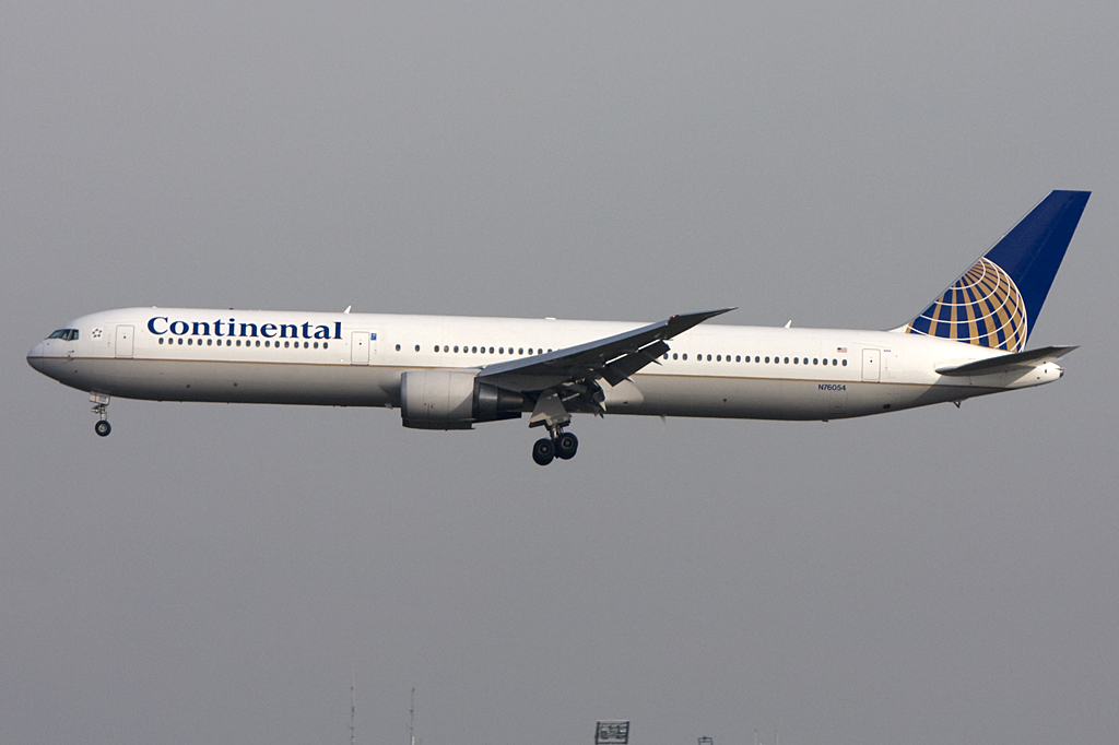 Continental Airlines, N76054, Boeing, B767-464ER, 02.04.2010, FRA, Frankfurt, Germany 


