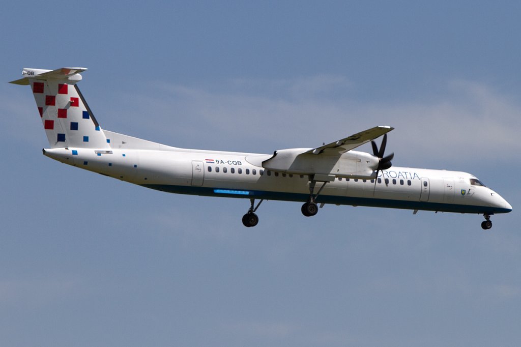 Croatia Airlines, 9A-CQB, deHavilland, DHC-8-402Q, 28.04.2012, ZRH, Zrich, Switzerland 





