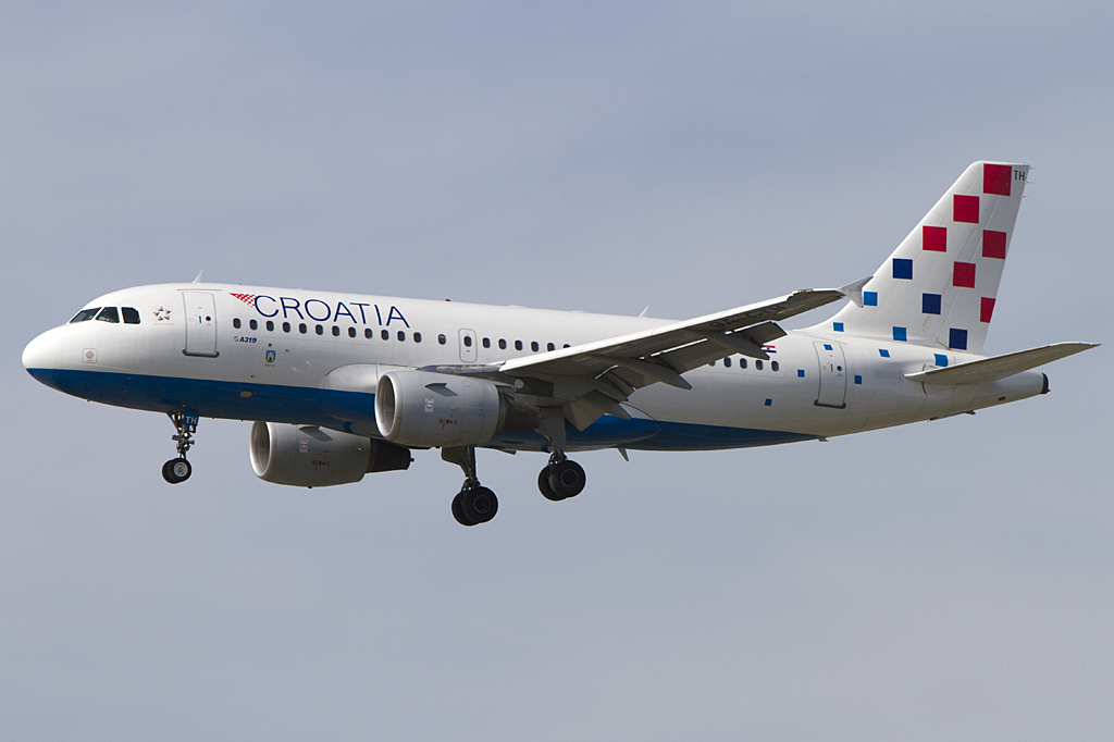 Croatia Airlines, 9A-CTH, Airbus, A319-112, 28.04.2010, FRA, Frankfurt, Germany 


