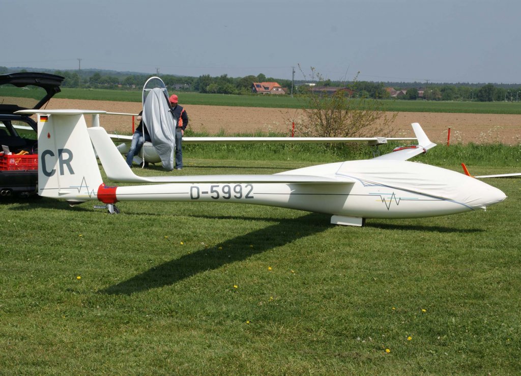 D-5992, Schempp-Hirth Ventus a 16.6, 2009.05.10, EDLG, Goch (Asperden), Germany 