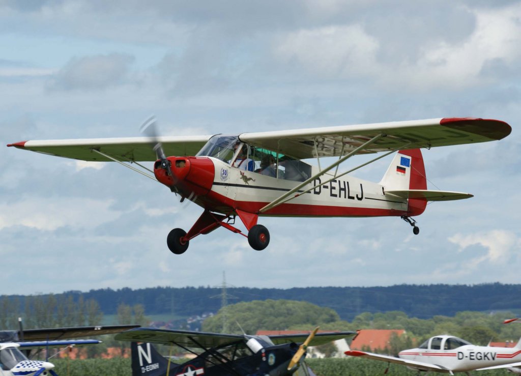 D-EHLJ, Piper PA-18-95 Super Cub, 2009.07.19, EDMT, Tannheim (Tannkosh 2009), Germany