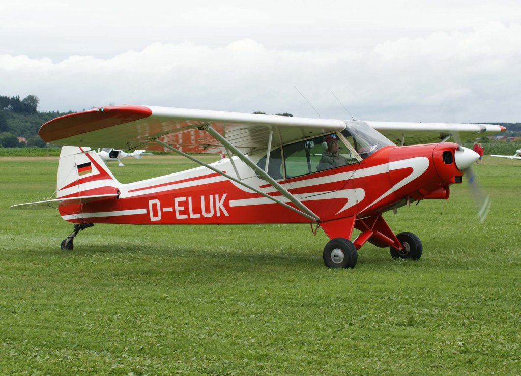 D-ELUK, Piper PA-18-95 Super Cub, 2009.07.19, EDMT, Tannheim (Tannkosh 2009), Germany