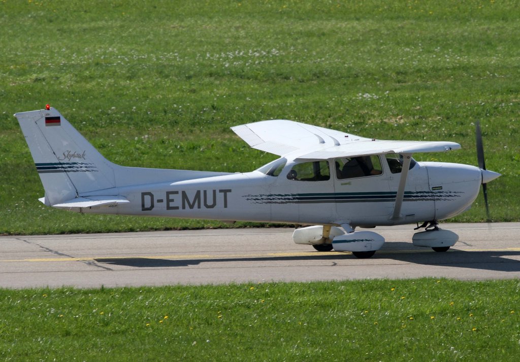 D-EMUT, Cessna, 172 R Skyhawk, 24.04.2013, EDNY-FDH, Friedrichshafen, Germany