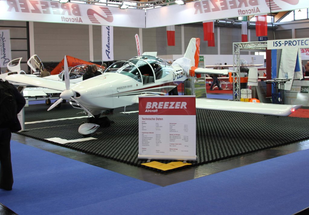 D-EZBA, Breezer, B-600, 24.04.2013, Aero 2013 (EDNY-FDH), Friedrichshafen, Germany