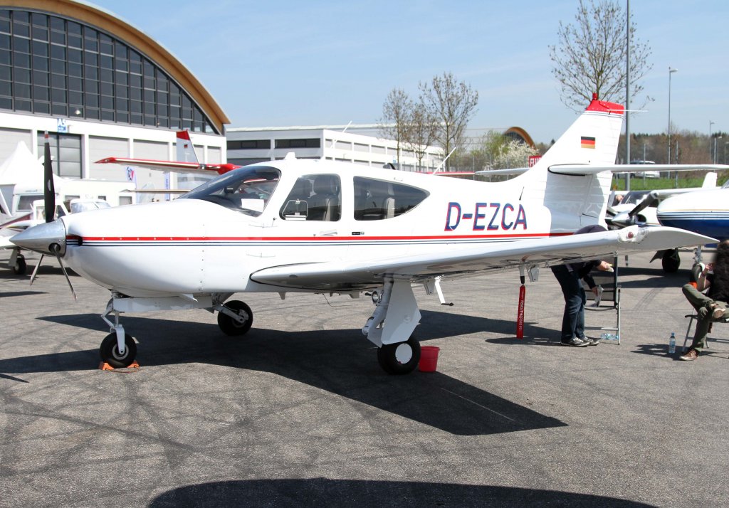 D-EZCA, Rockwell, Commander 118, 24.04.2013, Aero 2013 (EDNY-FDH), Friedrichshafen, Germany