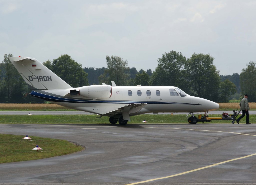 D-IRON, Cessna 525 Citation Jet, 09.07.2011, EDLS, Stadtlohn-Vreden, Germany 

