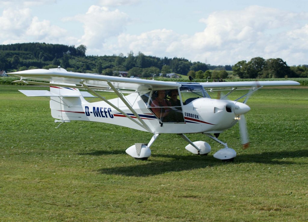 D-MEFC, Aeropro Eurofox 3-K, 2009.07.19, EDMT, Tannheim (Tannkosh 2009), Germany 