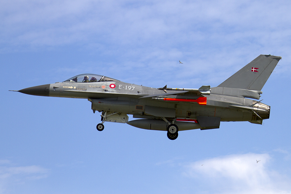 Denmark - Air Force, E-197, Sabca, F-16AM Fighting Falcon, 05.06.2010, EKSP, Skrydstrup, Denmark 



