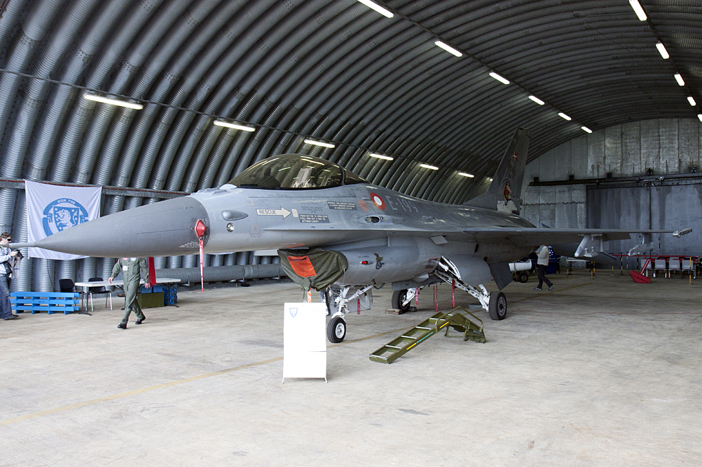 Denmark - Air Force, E-199, Sabca, F-16AM Fighting Falcon, 06.06.2010, EKSP, Skrydstrup, Denmark 


