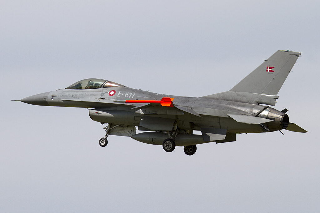 Denmark - Air Force, E-611, Sabca, F-16AM Fighting Falcon, 06.06.2010, EKSP, Skrydstrup, Denmark 


