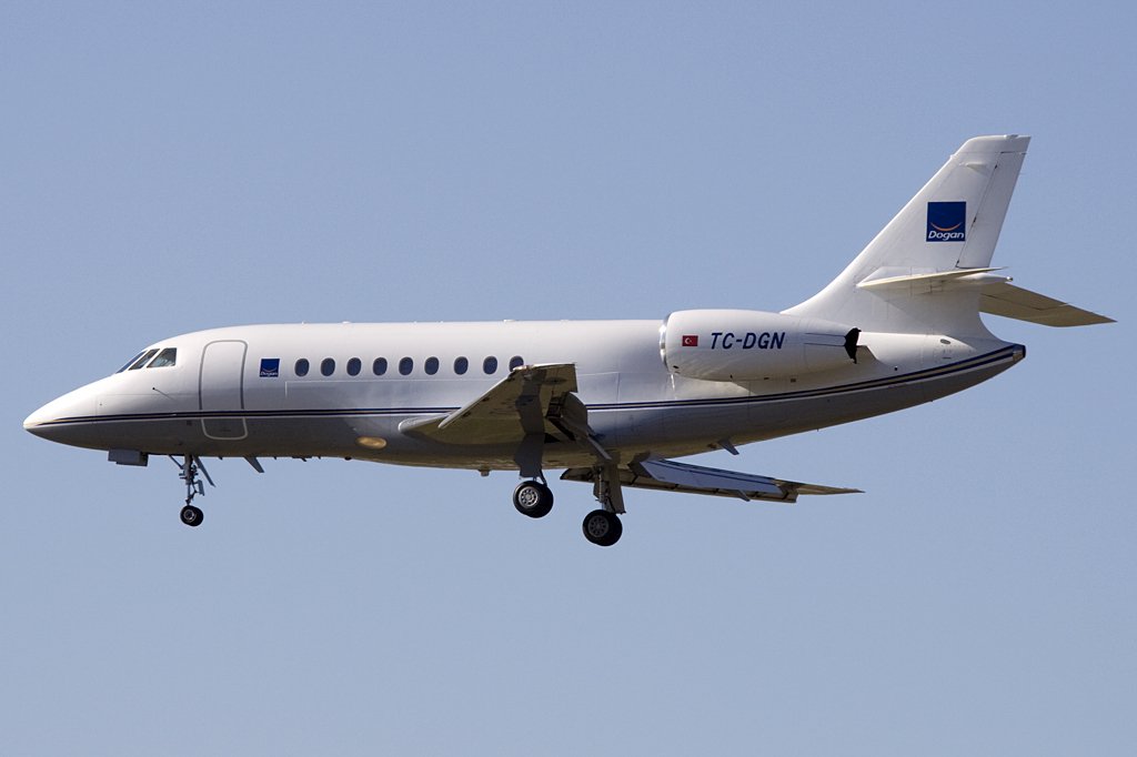 Dogan Air, TC-DGN, Dassault, Falcon 2000EX, 31.08.2009, FRA, Frankfurt, Germany 

