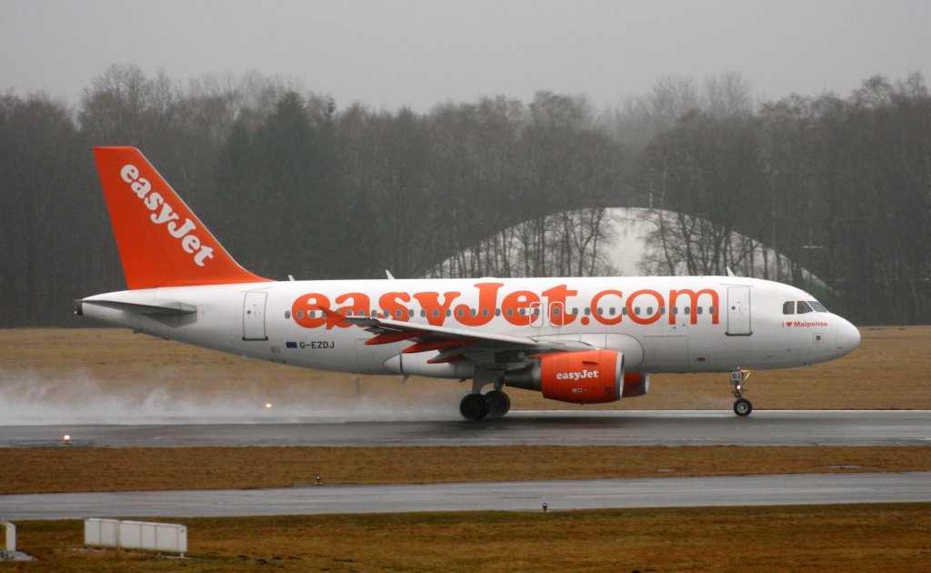 Easy Jet,G-EZDJ,(c/n 3544),Airbus A319-111,28.02.2012,HAM-EDDH,Hamburg,Germany