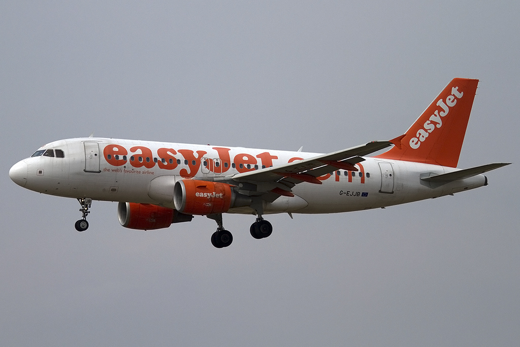 EasyJet, G-EJJB, Airbus, A319-111, 08.09.2012, BCN, Barcelona, Spain 

