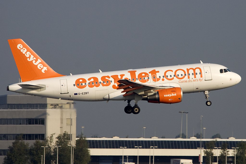 EasyJet, G-EZBT, Airbus, A319-111, 19.09.2009, AMS, Amsterdam, Niederlande 

