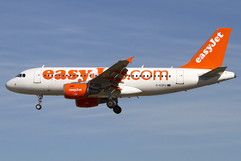 EasyJet, G-EZFU, Airbus, A319-111, 14.09.2012, BCN, Barcelona, Spain 


