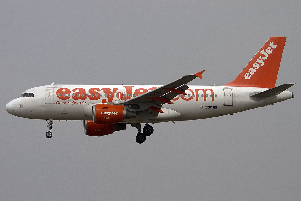 EasyJet, G-EZIV, Airbus, A319-111, 08.09.2012, BCN, Barcelona, Spain



