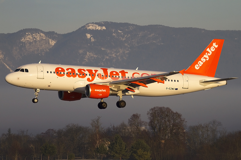 EasyJet, G-EZWG, Airbus, A320-214, 29.12.2012, GVA, Geneve, Switzerland 





