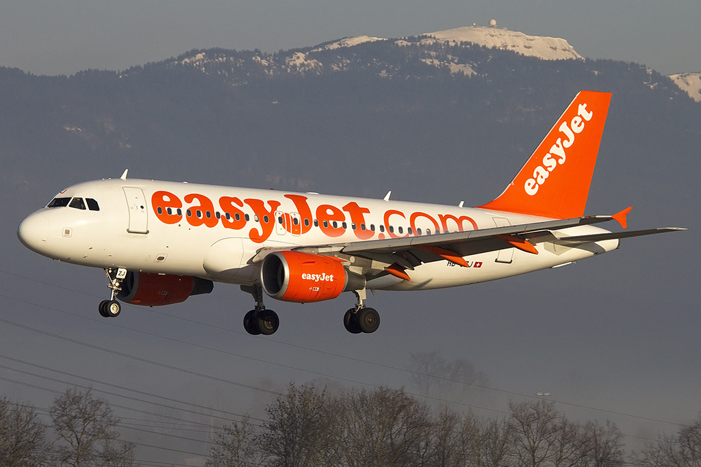 EasyJet, HB-JZJ, Airbus, A319-111, 29.12.2012, GVA, Geneve, Switzerland 



