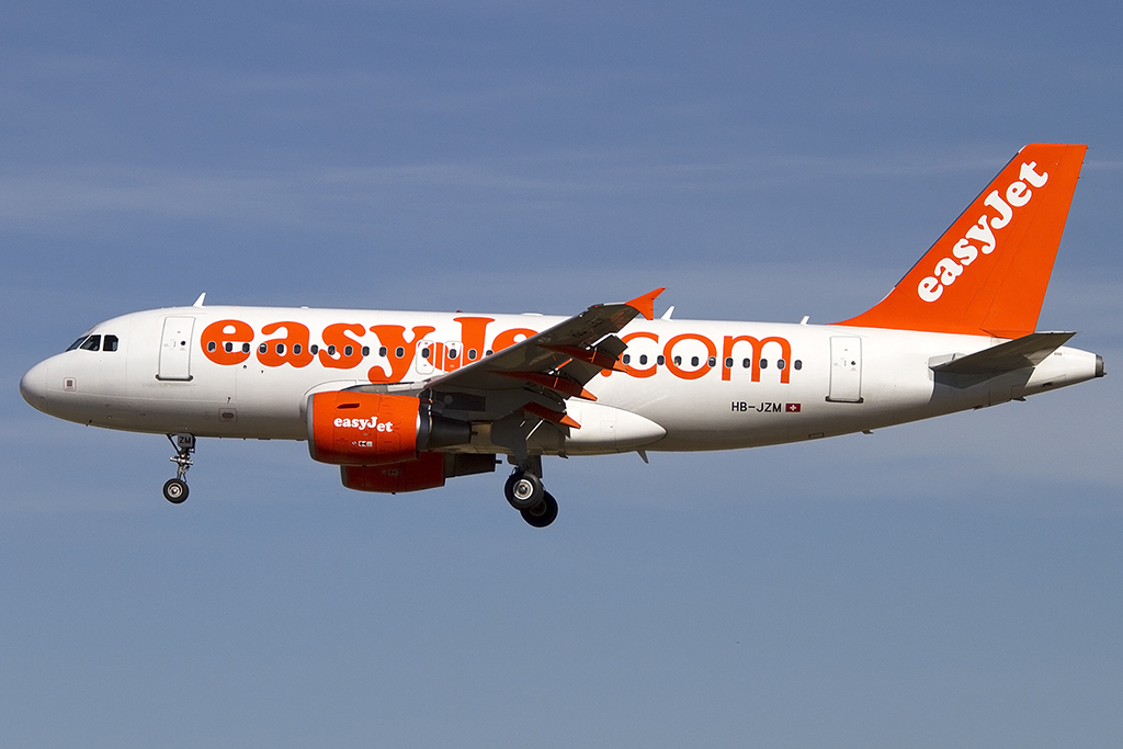 EasyJet, HB-JZM, Airbus, A319-111, 14.09.2012, BCN, Barcelona, Spain 


