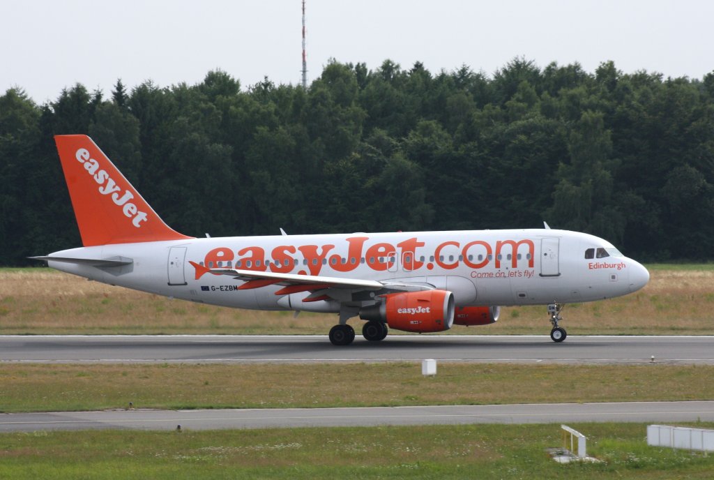 EasyJet,G-EZBM,(c/n3059),Airbus A319-111,16.07.2013,HAM-EDDH,Hamburg,Germany