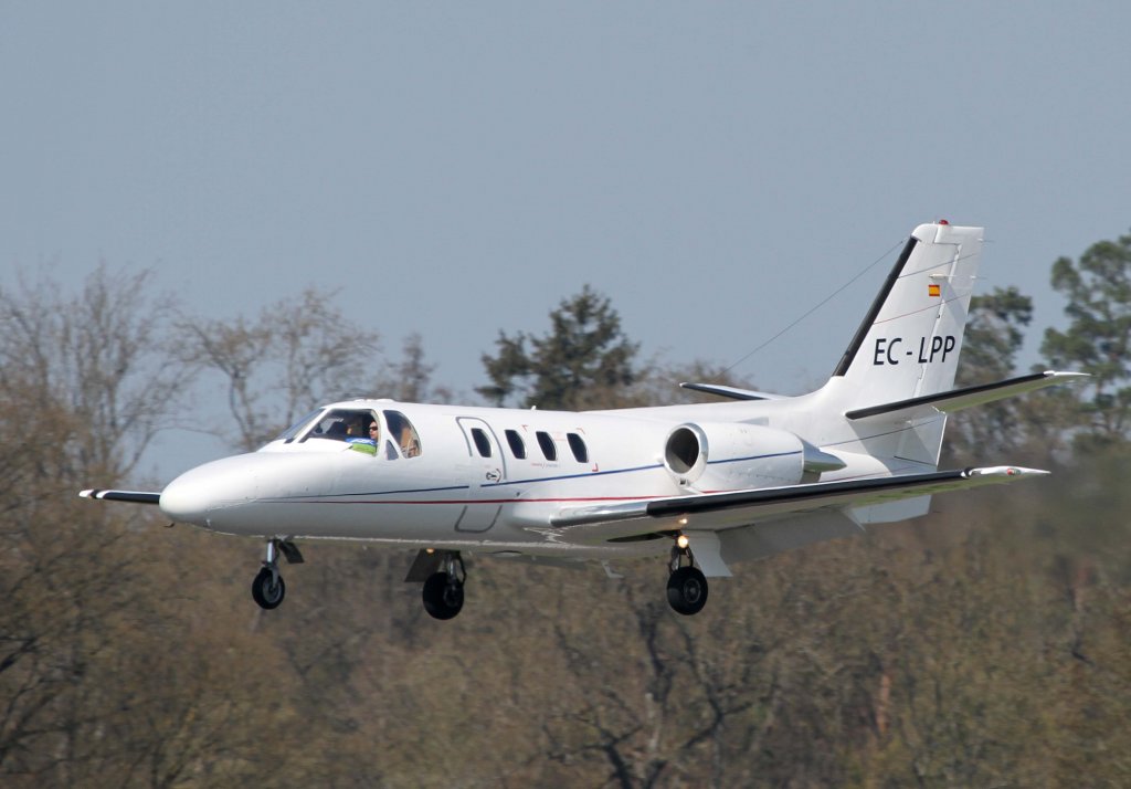 EC-LPP, Cessna, 501 Citation I/SP, 24.04.2013, EDNY-FDH, Friedrichshafen, Germany