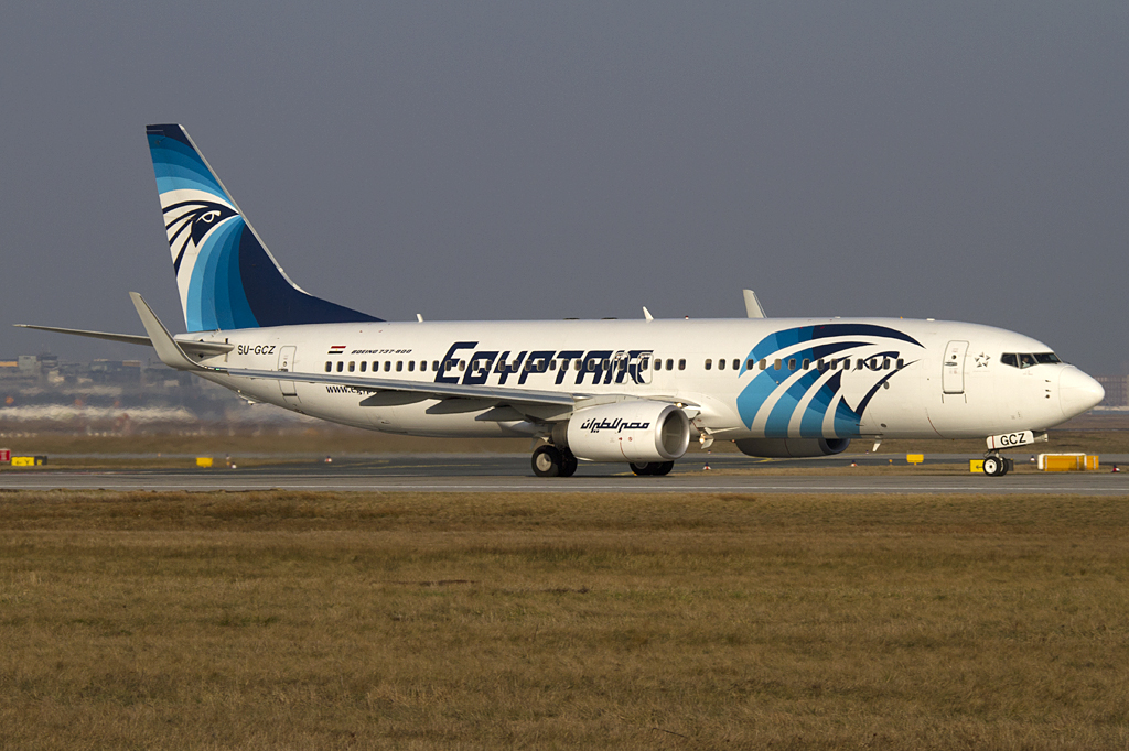 Egypt Air, SU-GCZ, Boeing, B737-866, 16.02.2011, FRA, Frankfurt, Germany 




