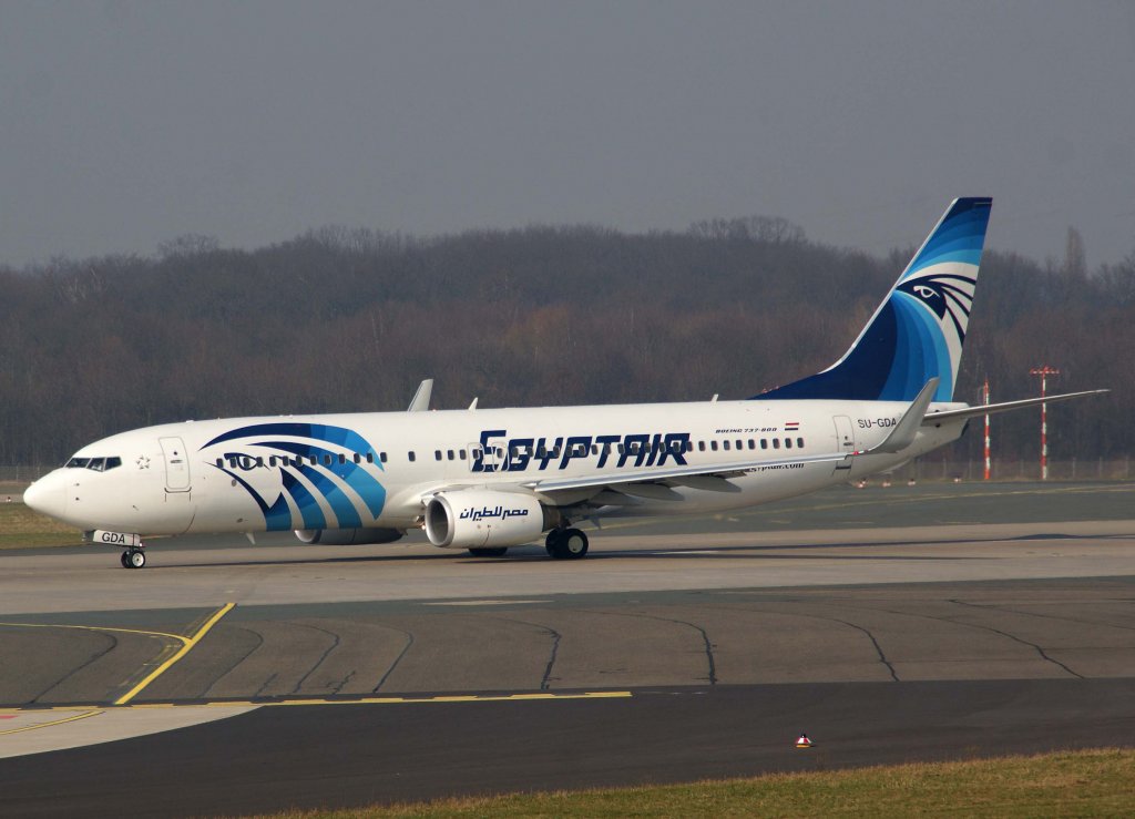 Egypt Air, SU-GDA, Boeing 737-800 WL, 04.03.2011, DUS-EDDL, Dsseldorf, Germany 

