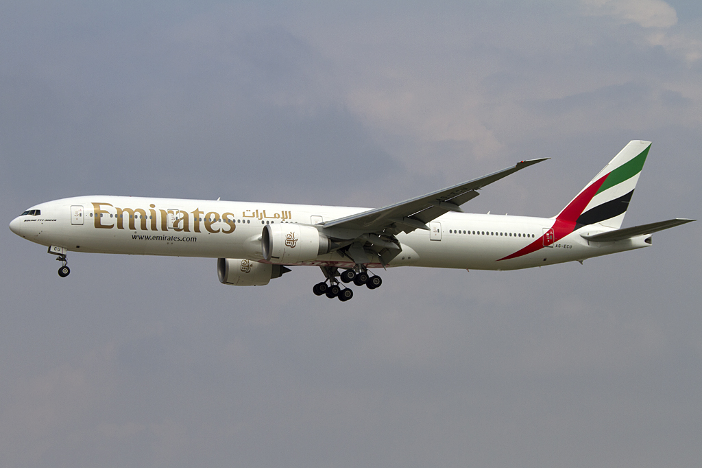 Emirates, A6-ECU, Boeing, B777-31H-ER, 29.07.2011, FRA, Frankfurt, Germany 




