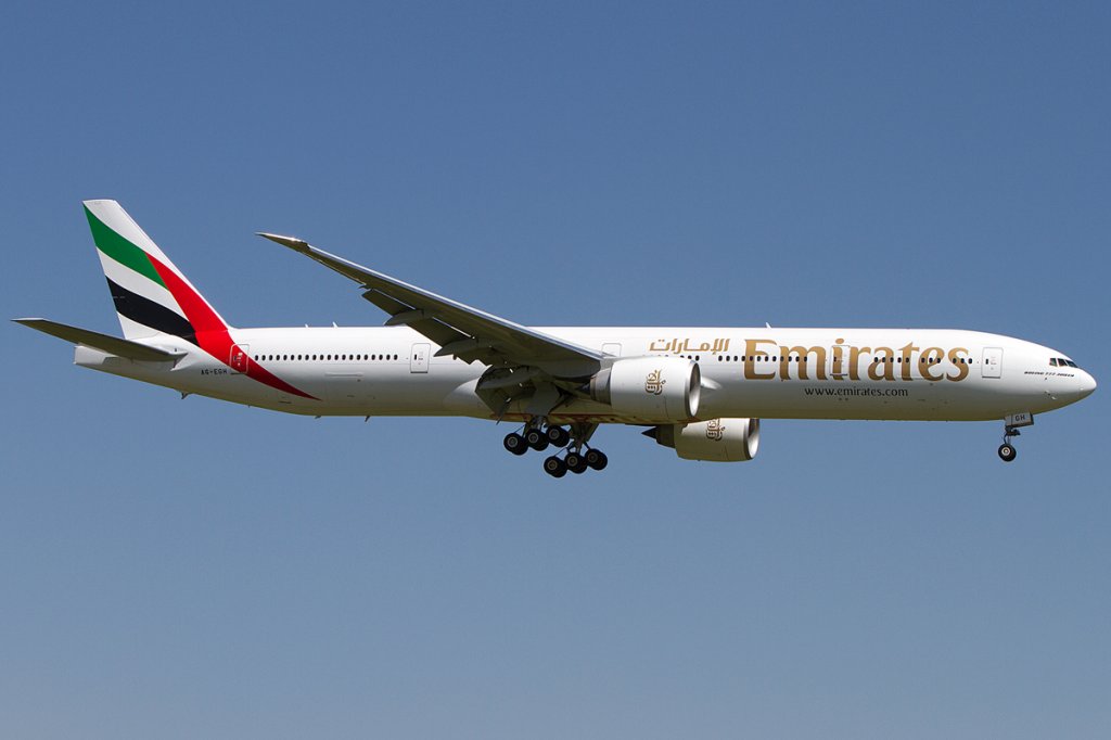 Emirates, A6-EGH, Boeing, B777-31H-ER, 28.04.2012, ZRH, Zrich, Switzerland



