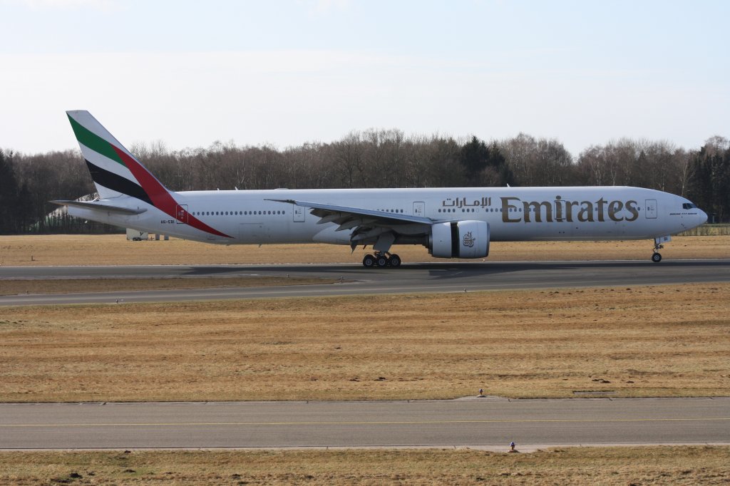 Emirates,A6-EBI,(c/n 32785),Boeing 777-36N(ER),15.02.2012,HAM-EDDH,Hamburg,Germany