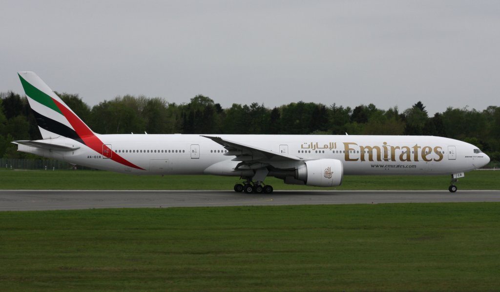 Emirates,A6-ECR,(c/n35592),Boeing 777-31H(ER),06.05.2012,HAM-EDDH,Hamburg,Germany