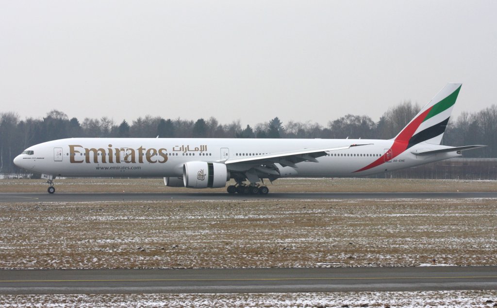 Emirates,A6-ENE,(c/n35603),Boeing 777-31H(ER),26.01.2013,HAM-EDDH,Hamburg,Germany