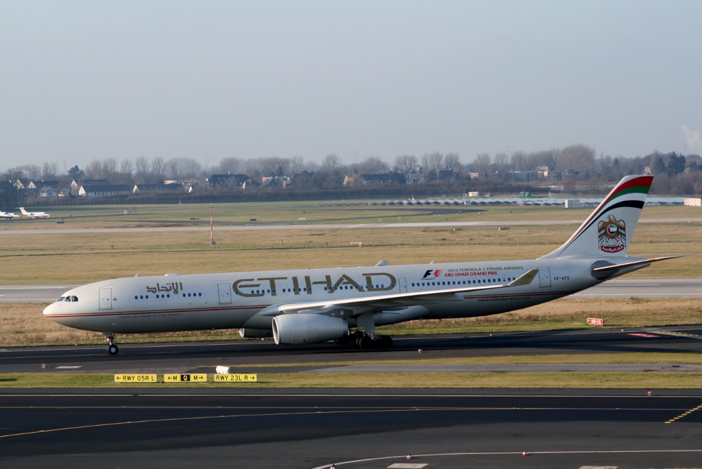 Etihad, A6-AFE, Airbus A-330-343X, 28.01.2012, DUS-EDDL, Dsseldorf, Germany