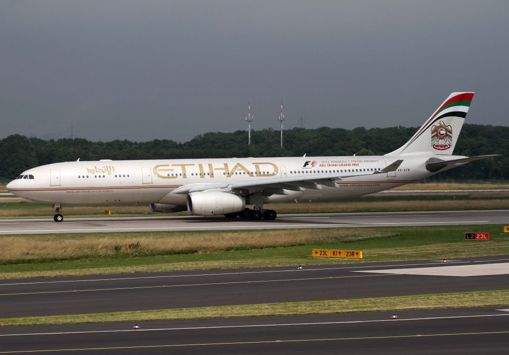 Etihad Airways, A6-AFB, Airbus, A 330-300, 01.07.2013, DUS-EDDL, Dsseldorf, Germany 