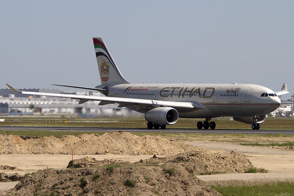 Etihad Airways, A6-EYQ, Airbus, A330-243, 26.05.2012, FRA, Frankfurt, Germany 




