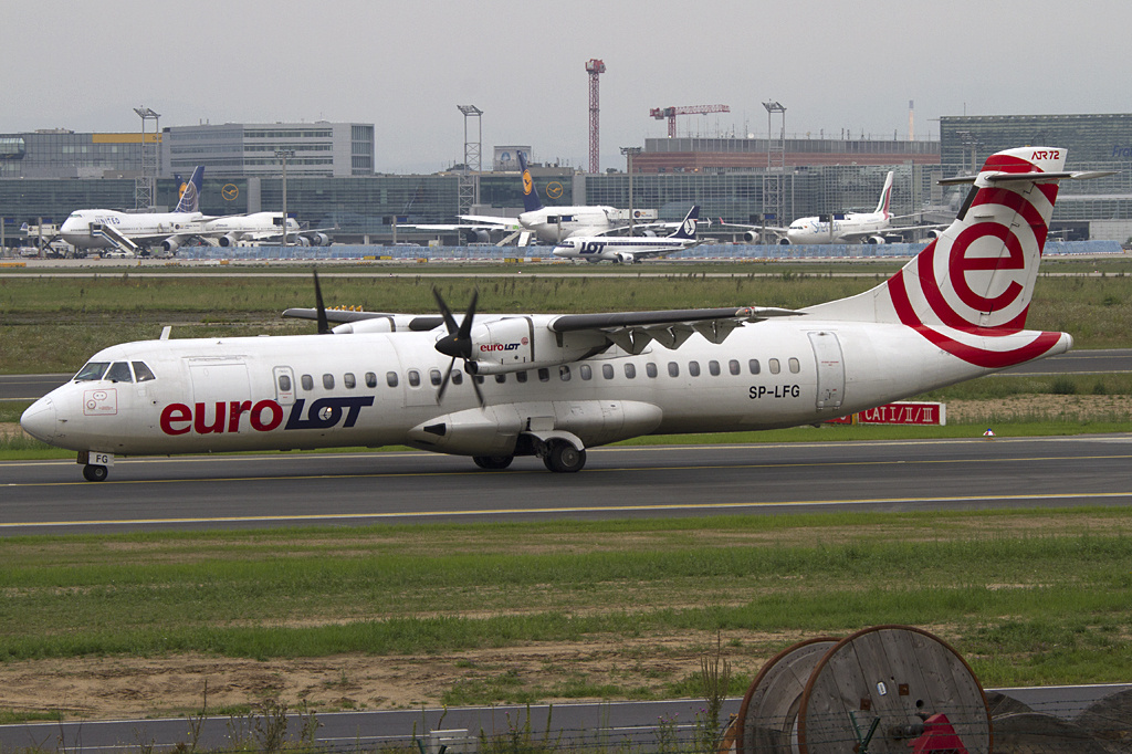 Euro Lot, SP-LFG, Arospatiale, ATR-72, 29.07.2011, FRA, Frankfurt, Germany 




