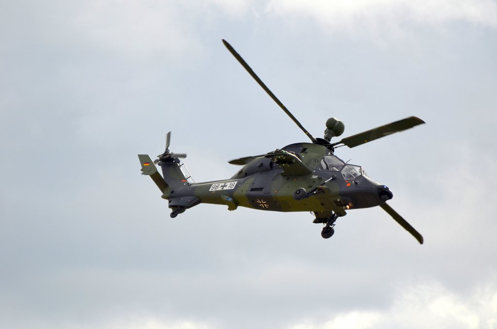 Eurocopter Tiger auf der ILA Berlin am 15.09.12