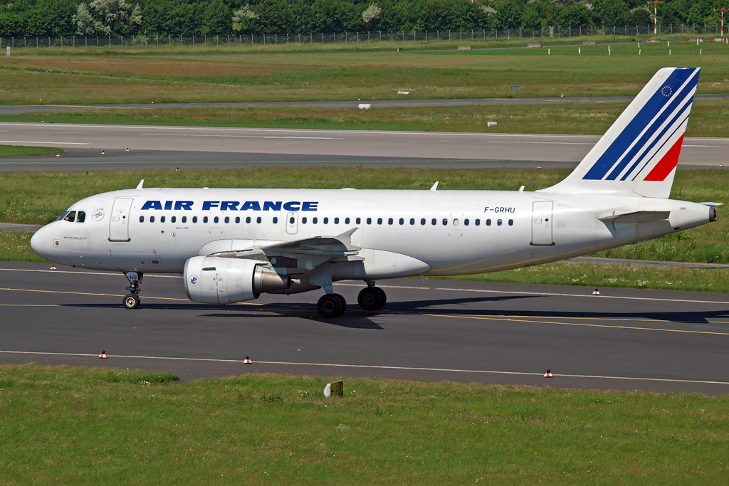 F-GRHU Air France Airbus A319-111, 11.06.2010 - DUS