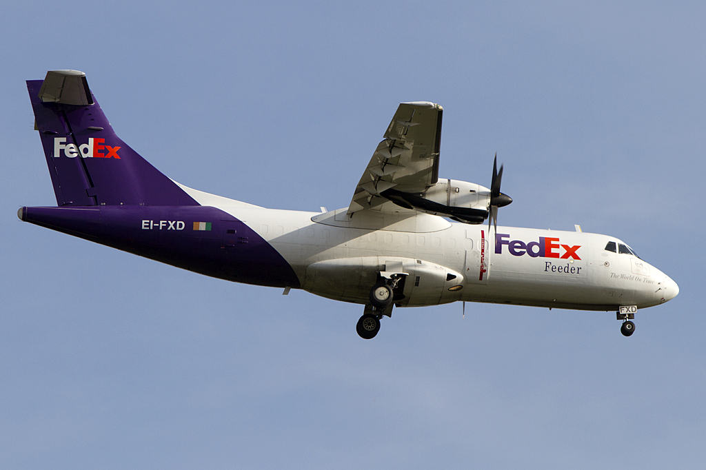 Federal Express - Feeder, EI-FXD, Aerospatiale, ATR42-300F, 28.04.2010, FRA, Frankfurt, Germany 


