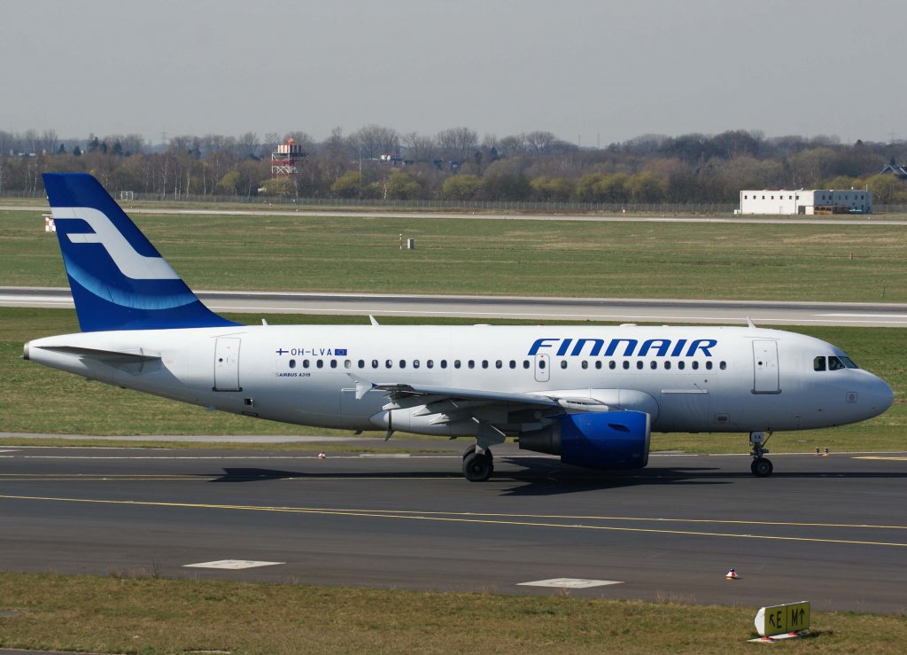 Finnair, OH-LVA, Airbus A 319-100, 20.03.2011, DUS-EDDL, Dsseldorf, Germany